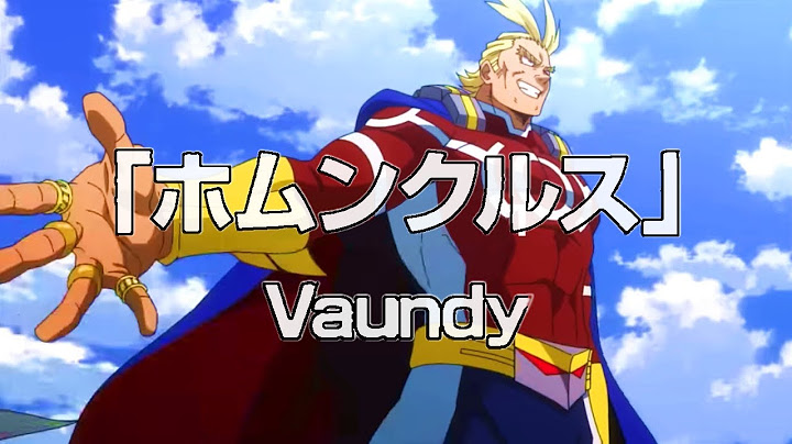 【MAD】僕のヒーローアカデミア /Vaundy「ホムンクルス」