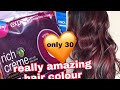 #hair  colour Expert rich cream hair colour review// how to apply burgundy hair colour.