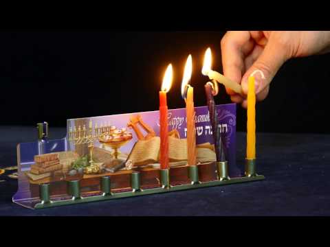 Comment allumer les bougies Hanoukka
