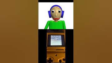 Baldi Reacts To A GameBoy Startup Screen (Remastered) #baldisbasics #gameboy