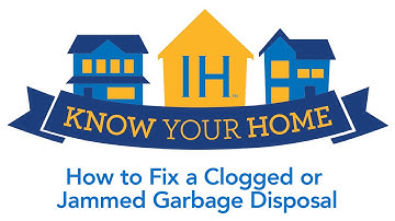 Prevent and Fix a Clogged Garbage Disposal