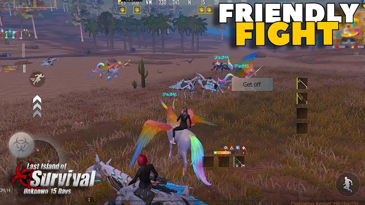Friendly FIGHT Server Showdown! | Last island of survival - YouTube