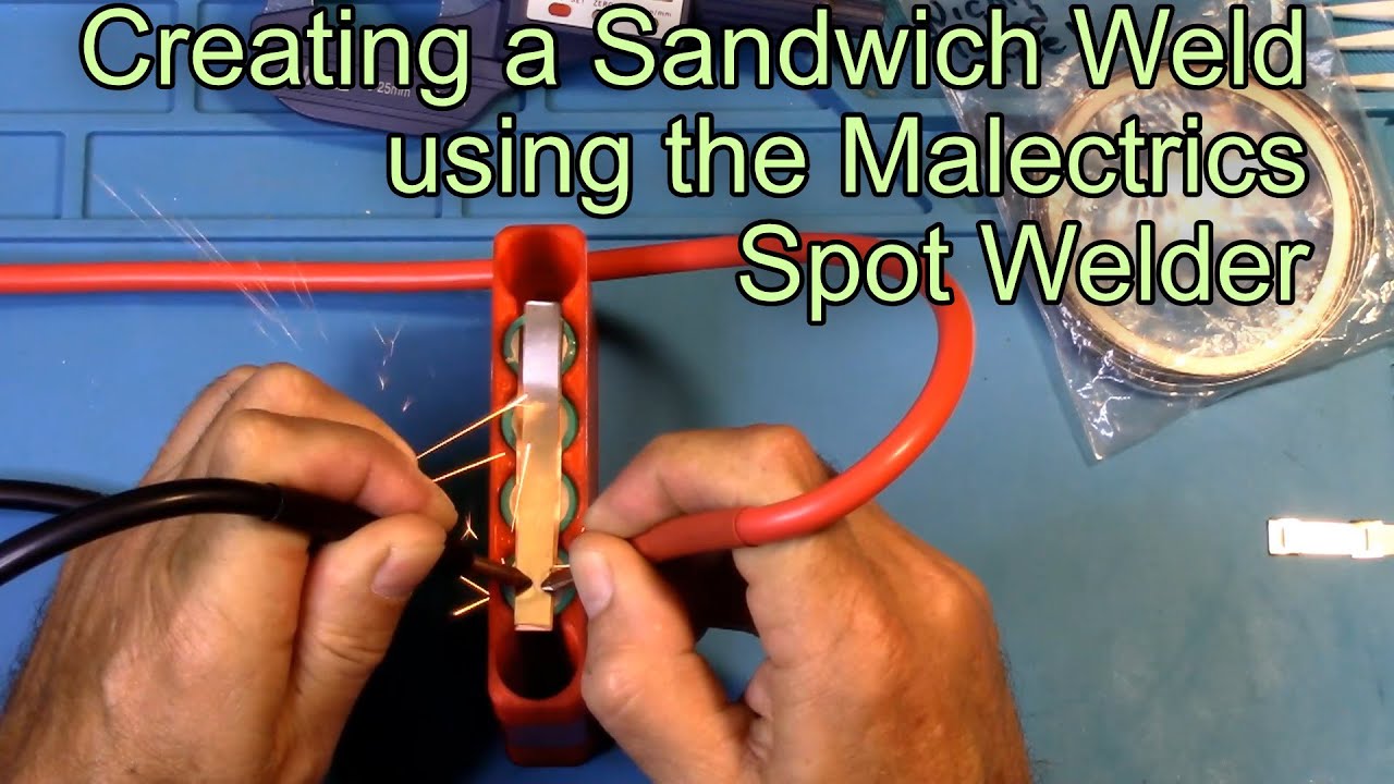 Create A Copper Sandwich Weld With The Malectrics Spot Welder 1