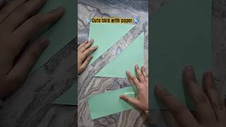 Use A4 paper to make fun birds #craft #handmade #papercraft