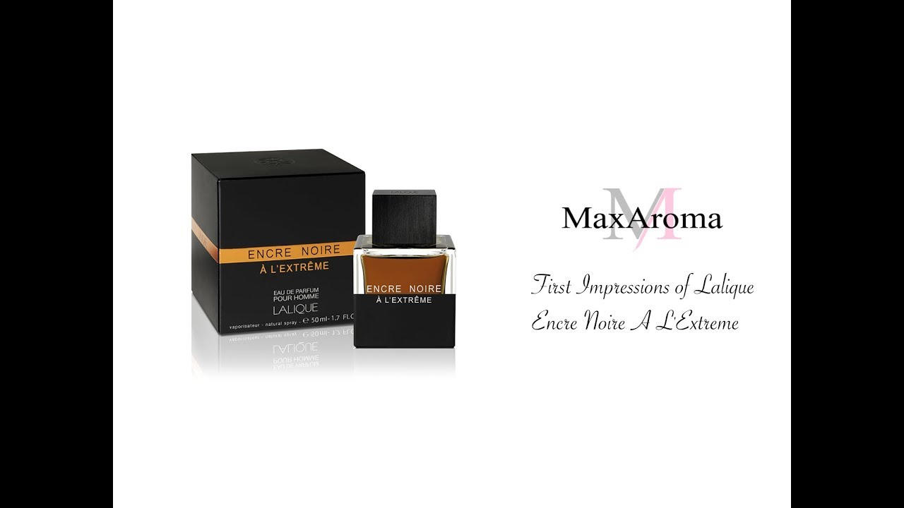 Encre Noire A L'Extreme Cologne Review - YouTube