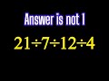 Think You’re Smart? Only 2% in the USA Solve This#maths 
