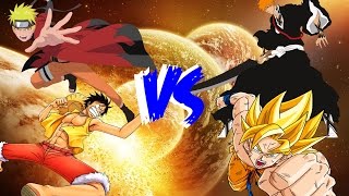 Naruto vs Ichigo vs Luffy vs Goku RAP || EPICO :') || CriCri :D chords