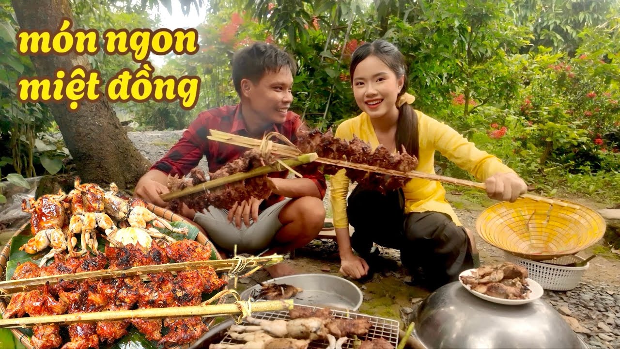 Chuột đồng ếch nướng lương sương, miền Tây mùa nước rượu nồng mình trao. Miệt đồng quê mùa nước nổi