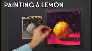 Still Life - Painting A Lemon