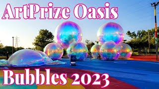 ArtPrize Oasis Bubbles 2023 Downtown Grand Rapids Michigan USA ArtPrize 2023 Art Competition