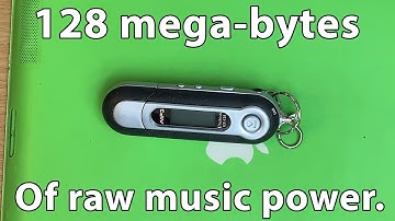 After Show: My first MP3 player.