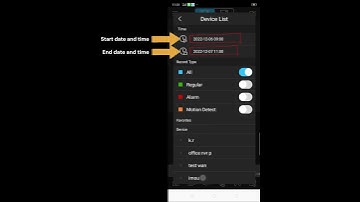 DAHUA mobile application playback-GDMSS lite playback