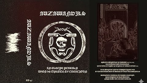 New Black Metal Band 2025 | Auzawandils – An Elegye Ycarvèn Upon þe Throte of Creacioun (Demo 2025)