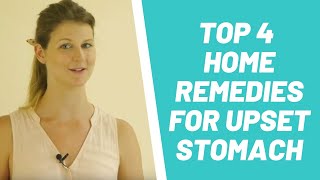 Upset Stomach? Try Dr Dani's Top 4 Home Remedies for Upset Stomach