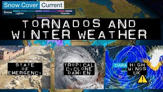 US Tornado Watch, New Zealand StateOfEmergency, Australia Tropical Cyclone #Damien & UK #StormCiara by Grand Solar Minimum GSM News 2,211 views 4 years ago 11 minutes, 31 seconds