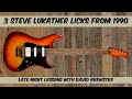 3 Steve Lukather Licks From 1990