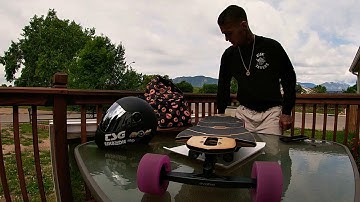 Evolve skateboards battery upgrade 10s4p