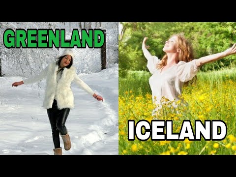 Video: Hvor er det koldere Island eller Grønland?