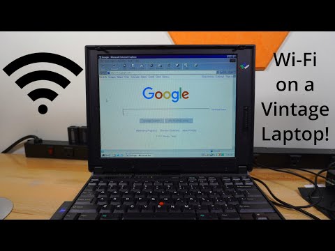 Adding Wi-Fi to a 24 Year Old Windows 98 ThinkPad