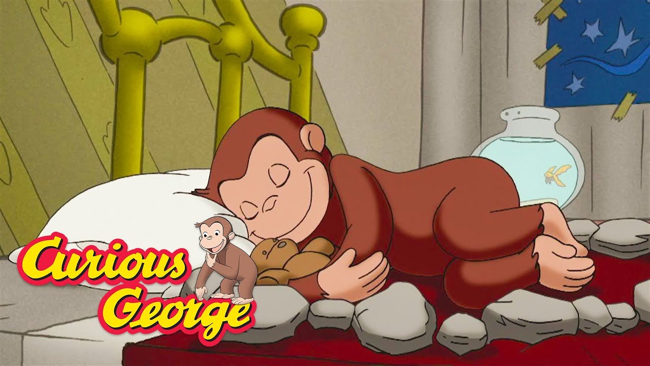Why Can't George Sleep? 🐵 Curious George 🐵 Kids Cartoon 🐵 Kids Movies