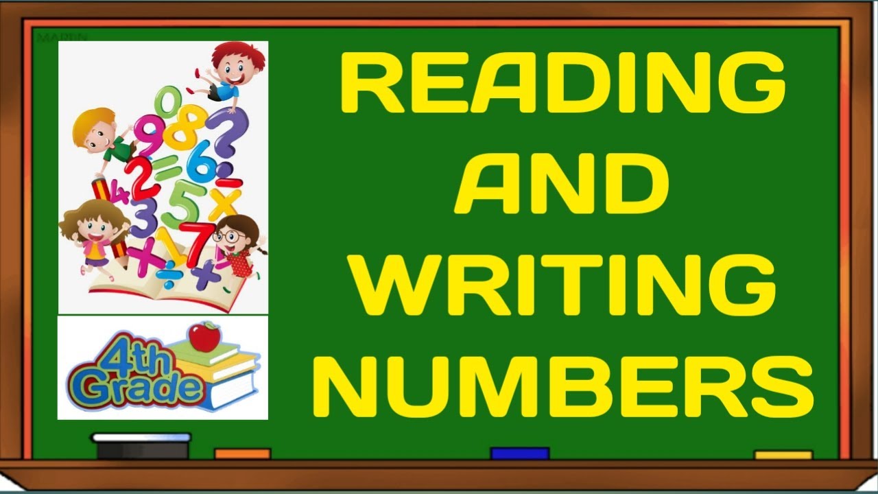 READING AND WRITING NUMBERS - YouTube