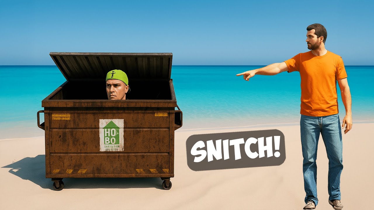Verstoppertje Maar Iemand SNITCHT! (GTA 5)