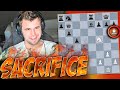 Magnus Carlsen Sacrifices Bishop to Attack and Finds a Checkmate When He Has 8 Seconds