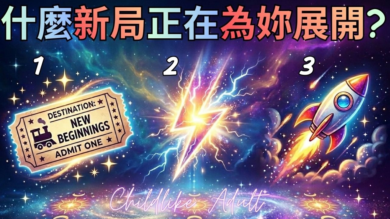 占卜🔮什麼新局正在為妳展開？🎟️⚡️🚀無時限