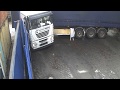 Heavy Truck Accident - Total Damage - Stupid Truck Driver