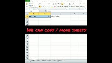 Shortcut Key to Select & Edit Multiple Sheets at Once Same Time in Excel