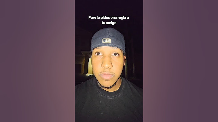 Pov le pides una regla a tu amigo