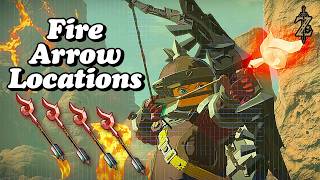 Fire Arrow Locations & The Best Ways to Farm Them in Zelda Breath of The Wild | BotW