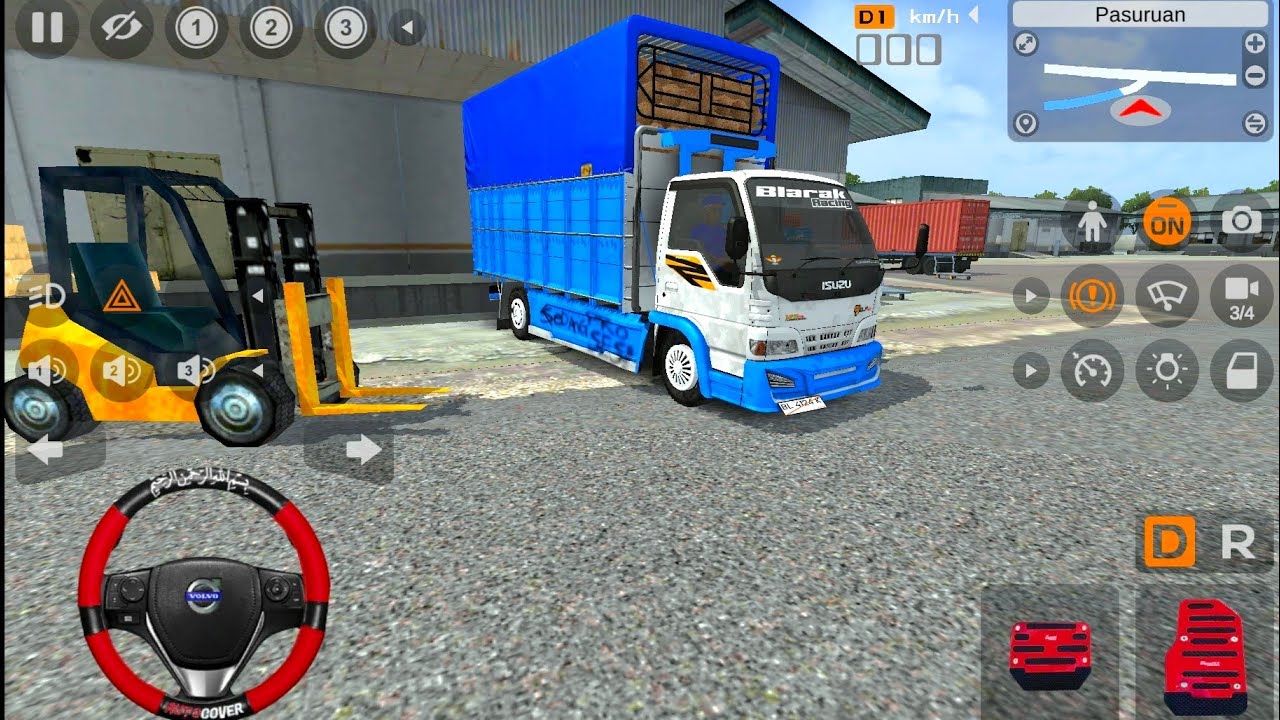 Truk Oleng Canter Muatan Ayam l Mod Bus Simulator Indonesia l Android Gameplay