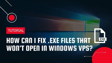 How can I fix .exe files that won