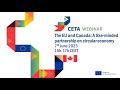 Webinar: EU-Canada partnership in the circular economy (June 2023)