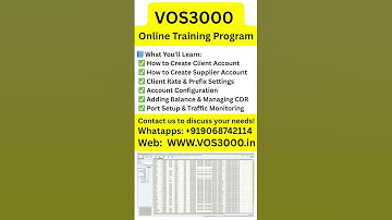 VOS3000 Server Complete Setup Training! #voip #vos3000 #voipserver #vos3000rental #vos3000server