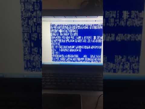 I got a Barney Error