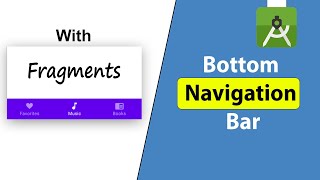 Bottom Navigation Bar With Fragments in Android Studio | Kotlin screenshot 5