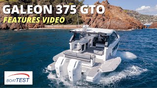Galeon 375 GTO (2023)  Features Video by BoatTEST.com