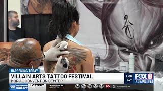 New Orleans Tattoo Arts Festival concludes Sunday at Morial Convention Center