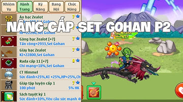 Ngọc Rồng Online - Nâng Cấp Máy Đào Vàng Set Gohan P2