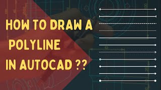 How to make a continuous line a polyline in AutoCAD ?? here's how