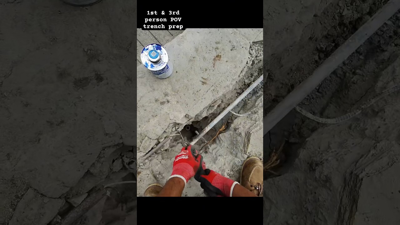 1st and 3rd person trench prep 