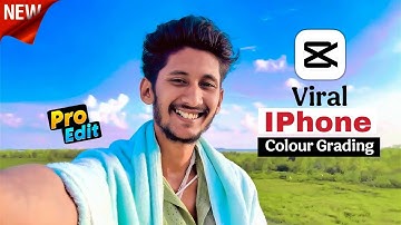 Viral IPhone Colour Grading Video Editing in Capcut | CapCut Ultra HD Video Editing