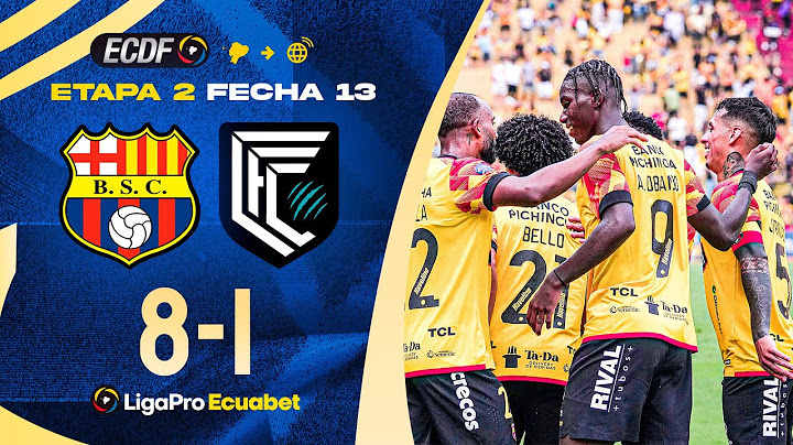RESUMEN COMPLETO: BARCELONA 8-1 CUMBAYÁ - LIGAPRO SERIE A