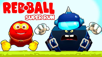 Red Ball Super Run - Game Play Trick- Level 14 BOSS LEVEL (iOS, Android)