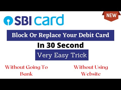 Video: Come bloccare la carta bancomat sbi?