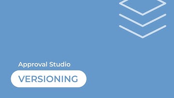 Approval Studio - Versioning