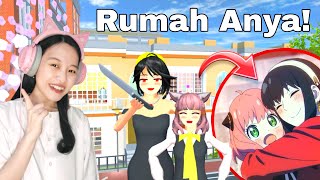 Seharian Jadi Mama Anya Forger Ajak Teman-Teman ke Rumah Anya! [Sakura School Simulator Indonesia]