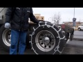 Commercial Vehicle Tire Chain Install